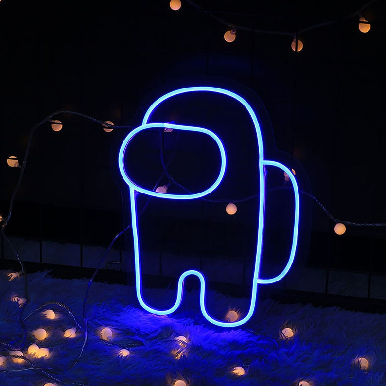Among Us LED Neon Sign