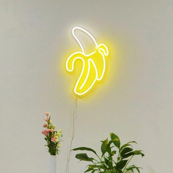Banana LED Neon Sign