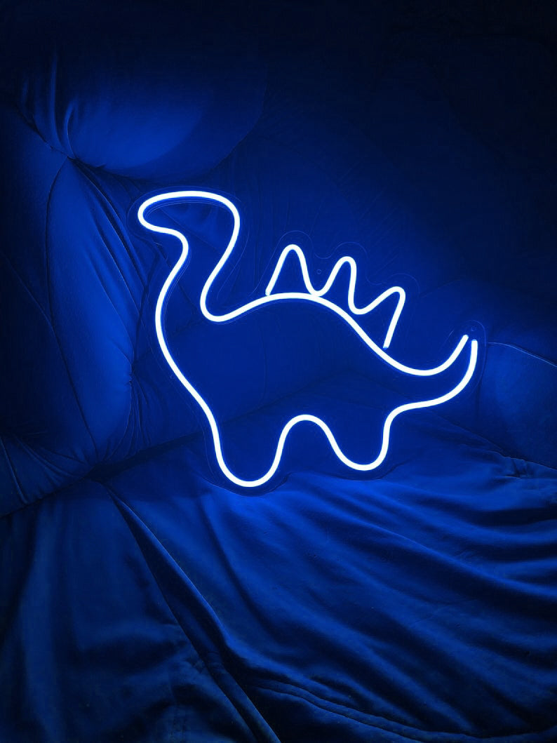 Stegosaurus LED Neon Sign