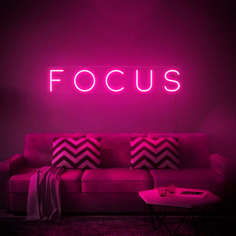 Focus LED Neon Sign