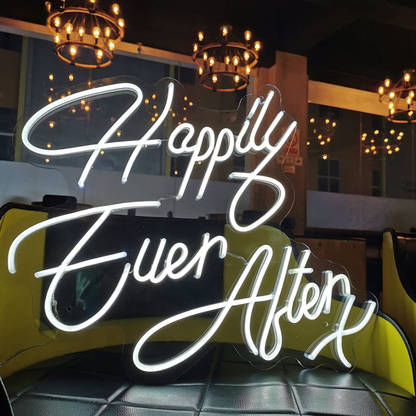 Happily Ever After LED Neon Sign