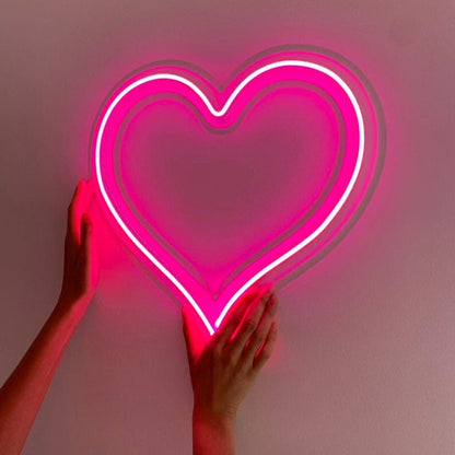 Heart LED Neon Sign