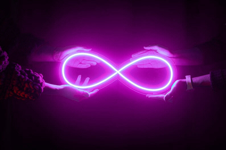 Infinity LED Neon Sign