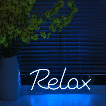 Relax LED Neon Sign