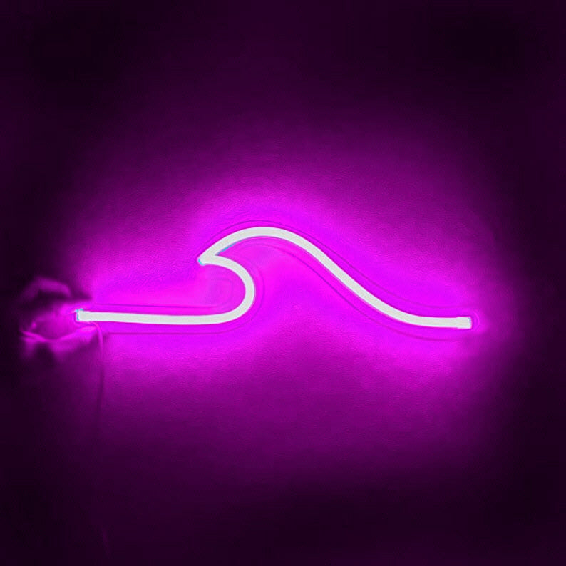 Wave LED Neon Sign