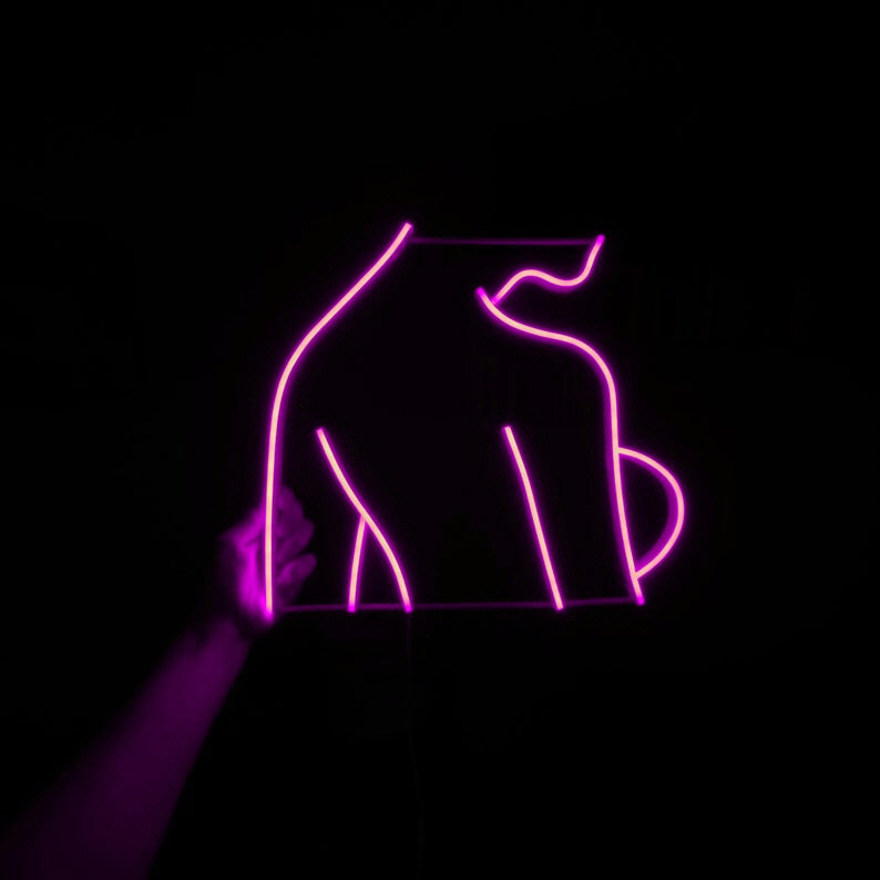 Woman LED Neon Sign
