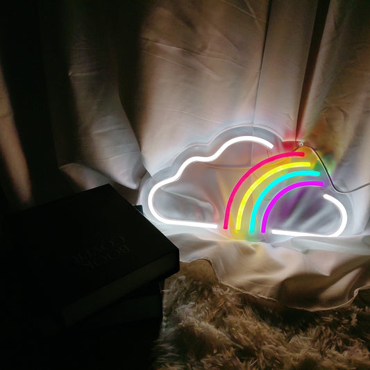 Half Rainbow LED Neon Sign