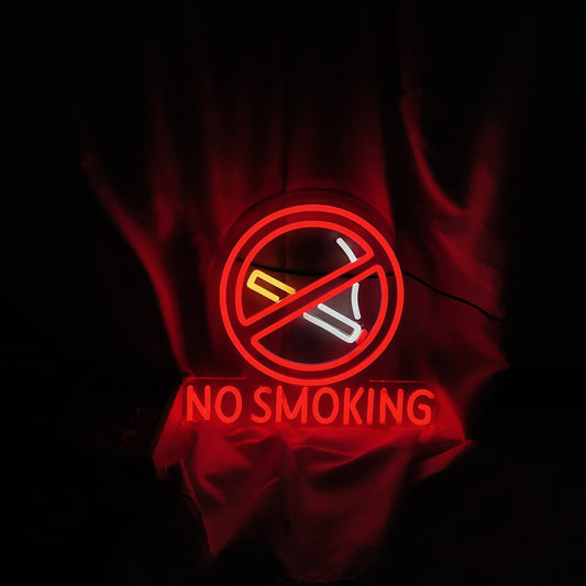 No Smoking LED Neon Sign