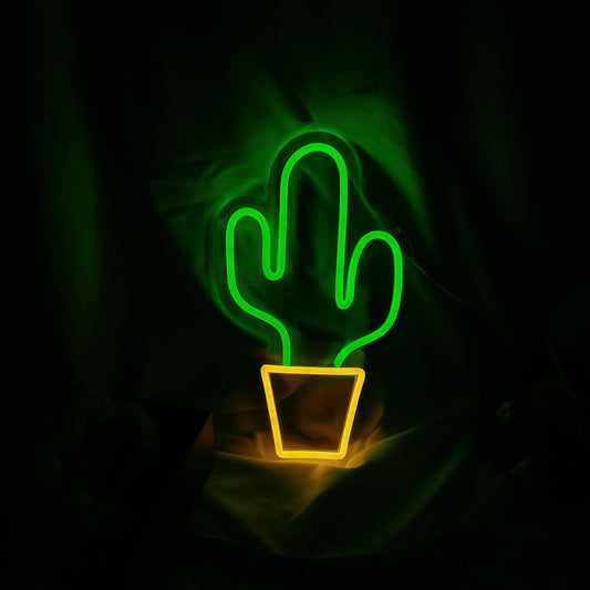 Cactus LED Neon Sign