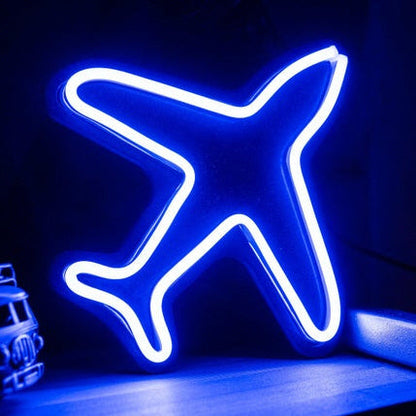 Airplane LED Neon Sign