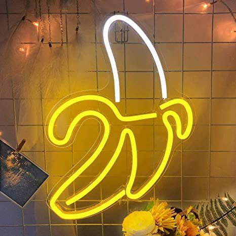 Banana shop led sign