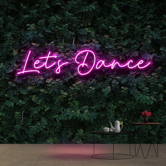 Lets Dance LED Neon Sign